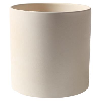 陶瓷素烧透气透水大口径室内花盆