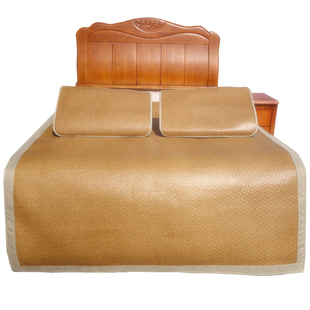 高端天然印尼藤席1.8米三件套双面凉席1.5m古藤林1.2单人加厚席子