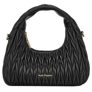 暇步士女包2026新款小羊皮Hobo手提包高级轻奢月牙包手拎包包女