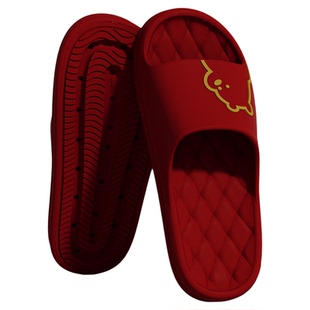 买1送1红色拖鞋结婚一对情侣夏季高级女洗澡喜庆陪嫁秋冬新婚凉拖