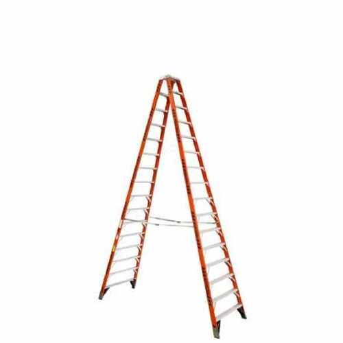 议价Werner稳耐玻璃钢双侧人字梯绝缘梯工业梯登高梯家用梯5.5米T