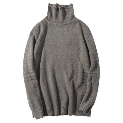 流石男装复古百搭保暖长袖针织衫