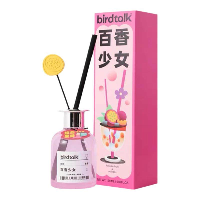 birdtalk水果味香薰家用卧室家用糖果香持久无火藤条清新去异味