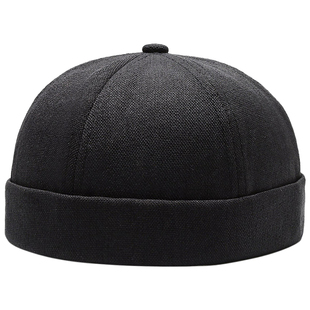 瓜皮帽男款夏季薄款复古潮流地主帽男网红雅痞帽嘻哈搞笑搞怪个性