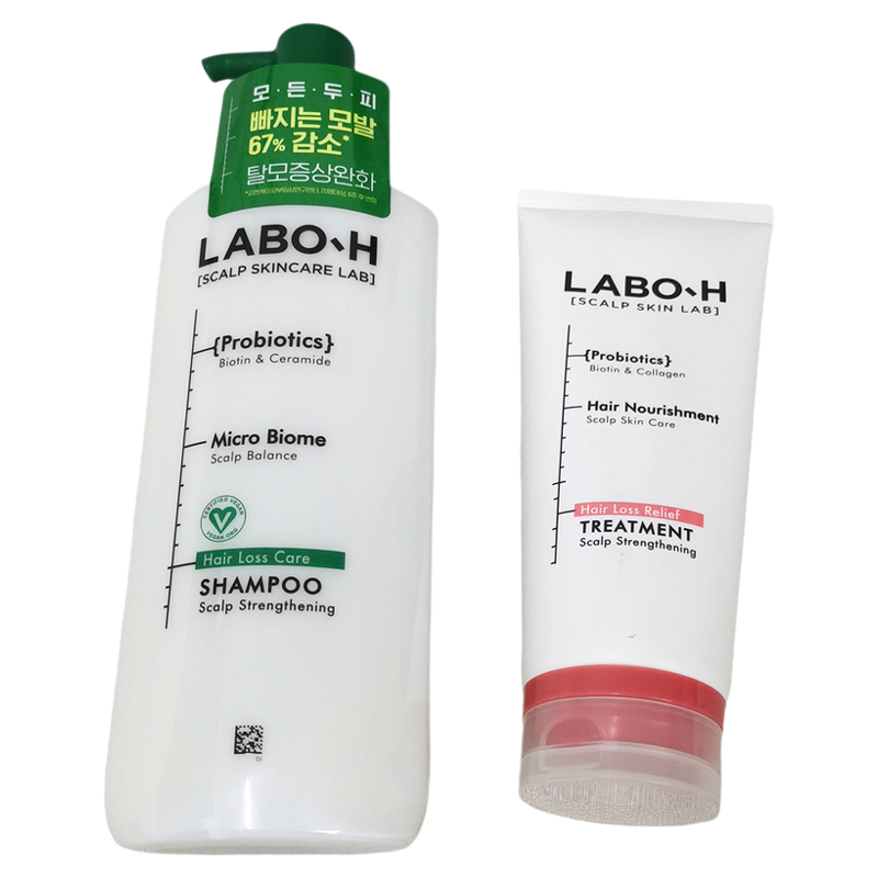 laboh益生菌洗发水韩国400ml胶囊