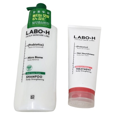 laboh益生菌洗发水韩国400ml胶囊