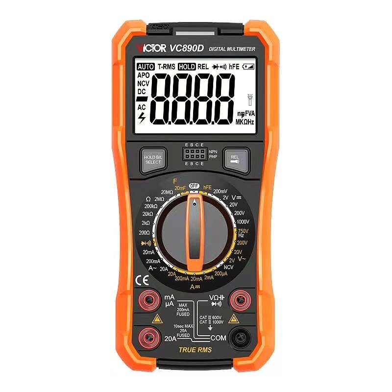 胜利牌万用表官方旗舰店VC890DC+