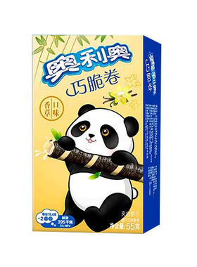 奥利奥巧脆卷夹心怀旧饼干