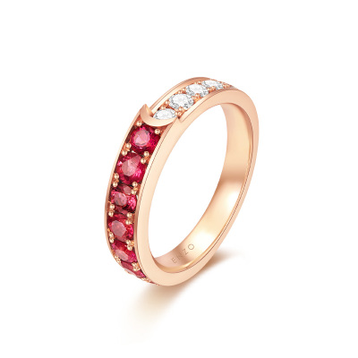 ENZO18K金碧玺钻石戒指