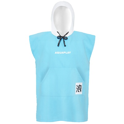 AquaPlay游泳速干浴巾儿童斗篷