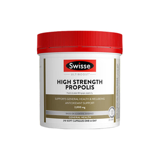 澳洲Swisse斯维诗高浓度天然蜂胶胶囊类黄酮稳血糖增强抵御210粒