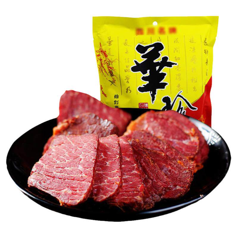 清真盐叶子四川特产卤牛肉华珍卤