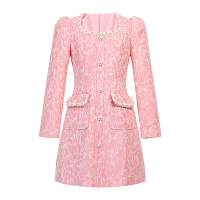 甜美公主风a字连衣裙女