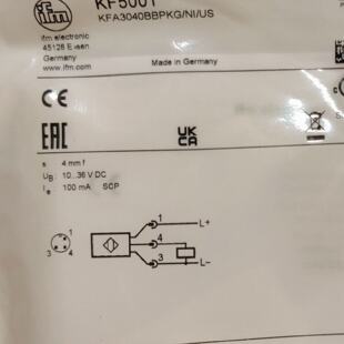 议价IFM KF5001 KF5002 KF5013 IZ5044 全新原装正品易福门  现货