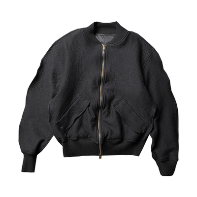 TANG TOWN 自制/时装感与运动风可兼得/立体廓形剪裁棒球夹克外套