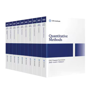 2026备考协会官方正版CFA一级英文教材cfa一级考试原版书官方教材level1特许金融分析师配合notes学习赠视频题库课后题词汇电子版