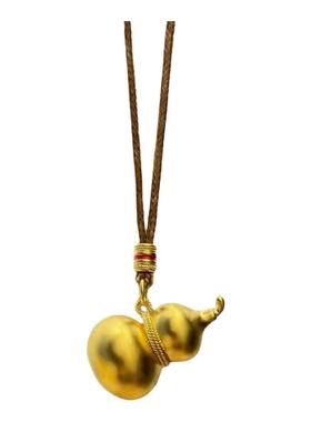 金包银葫芦吊坠王嘉尔邓为同款