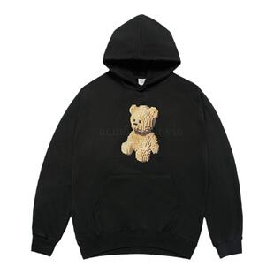 ADLV小熊印花连帽卫衣秋冬权顺荣HOSHI潮牌同款官方韩国帽衫男女