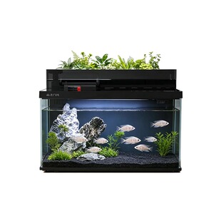 画法几何智能鱼缸M1 Ultra客厅桌面生态缸双水泵过滤远程喂食一体
