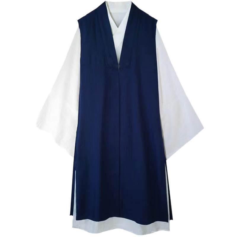 仙气风道袍三清领长款大袖道士服