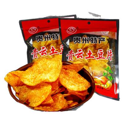 贵云土豆片麻辣土豆丝零食小吃