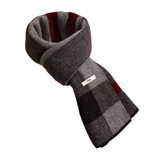 jeep吉普围巾男士冬季百搭保暖加厚送男友生日礼物围脖男冬礼盒装