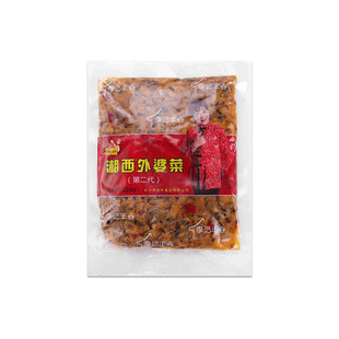李记丰谷外婆菜250g*10袋 下饭即食腌菜香辣拌饭拌面酱菜湘西咸菜