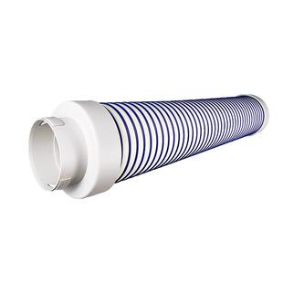 新风系统消音管TPV弹性软管消音降噪软连接巴斯夫消音吸音静音管