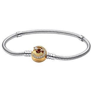 [情人节礼物]Pandora潘多拉奥莱流星链扣蛇骨链手链精致轻奢