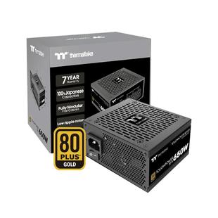 Tt(thermaltake)钢影SFX额定350W/450W/550W/650W金牌全模组电源