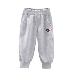 儿童宽松休闲裤子男童2026春秋装新款小童时尚运动裤宝宝炸街卫裤