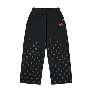 GOODBAI GOODEES 新款草莓星星趣味保暖毛领夹克外套