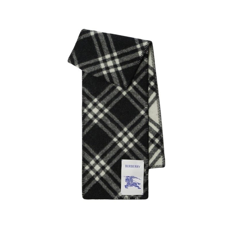【24期免息】BURBERRY 格纹羊毛围巾 多色