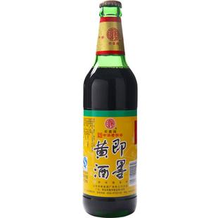 即墨黄酒五年陈酿做阿胶固元膏用酒瓶装黄酒 470ml