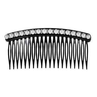 刘海发夹头饰女2026新款成人后脑勺碎发整理神器珍珠发梳插梳发卡