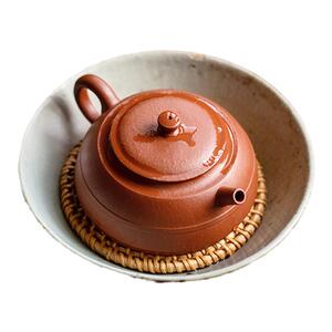 器象东升手作筑金原矿朱泥茶壶