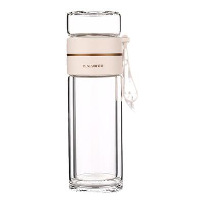 茶水分离办公室新款双层花茶杯