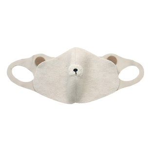 2025新款秋冬儿童保暖口罩可爱小熊学生护脸加绒加厚防风防寒面罩
