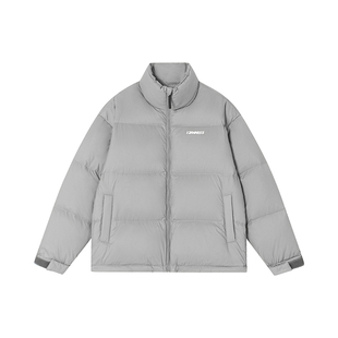 FORNINES三防立领cleanfit羽绒服男女情侣面包服潮牌冬季防寒外套