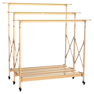 晾衣架户外防风落地室外晒被子神器家用阳台折叠庭院加粗加厚衣架