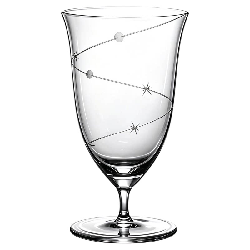 星轨刻花矮脚古典鸡尾酒杯