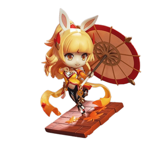 王者荣耀官方正版 幻舞玲珑公孙离Q版手办公仔周边摆件