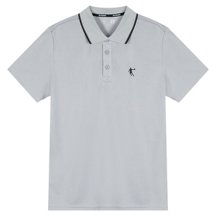 乔丹POLO衫男运动短袖T恤夏季2026新款男款速干半袖跑步健身翻领