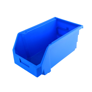 冠宇背挂式零件盒塑料收纳盒斜口货架分类螺丝五金物料盒周转箱