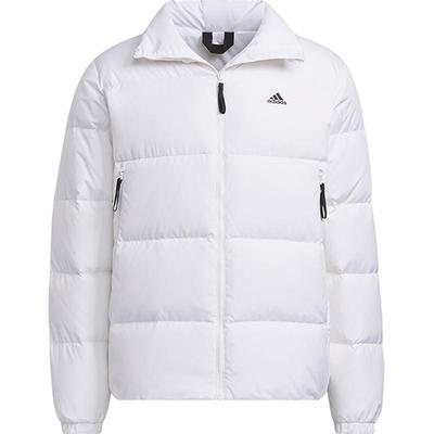 阿迪达斯男士保暖立领羽绒服