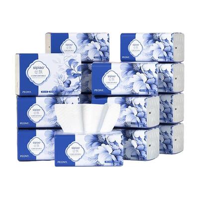 丝飘加厚系列抽纸整箱擦手纸