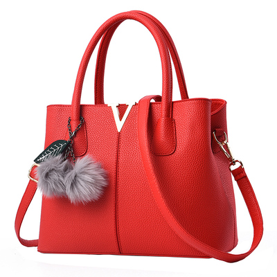 结婚红色百搭时尚单肩斜挎新娘包