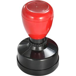 阿拉伯数字印章1-30编号标记标识大圆章26个字母ABC幼儿园儿童学习英文教师用光敏章手机号码排序组合按压式