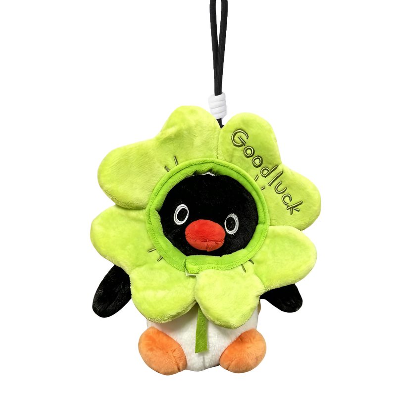 可爱Pingu企鹅正版毛绒挂件包包挂饰钥匙扣公仔车载桌面小摆件