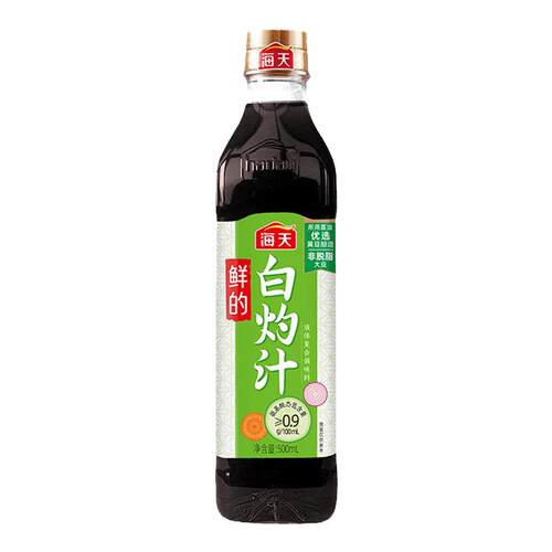 海天鲜的白灼汁家用商用清蒸鱼海鲜凉拌蔬菜0脂肪提鲜点蘸调味汁